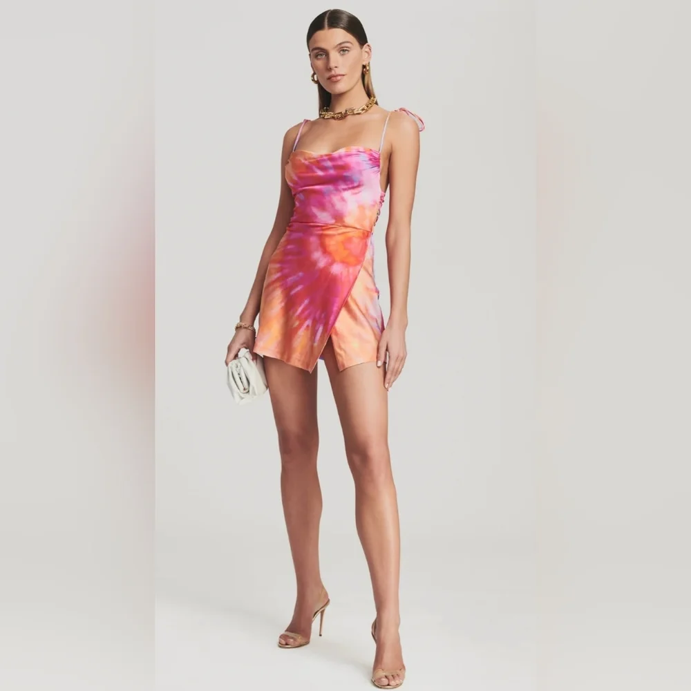 Ariella silk retrofête dress - Picture 3 of 10